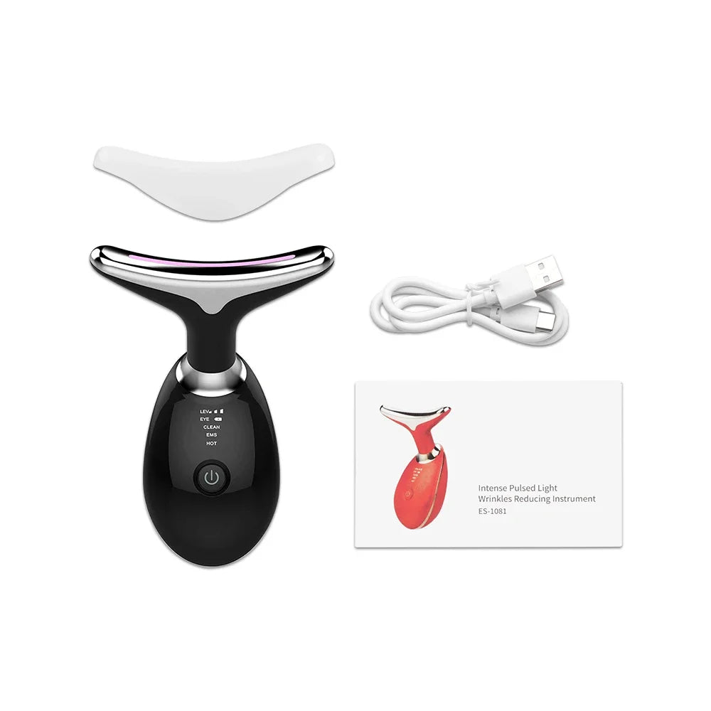Face Neck Beauty Facial Lifting And Glow Massager