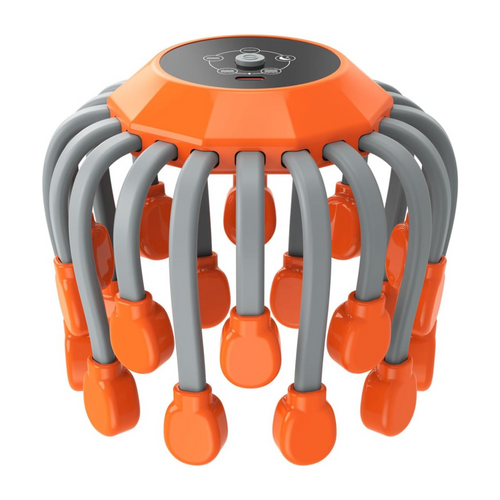 Head Massager for Migraine Relief with 20 massage arms