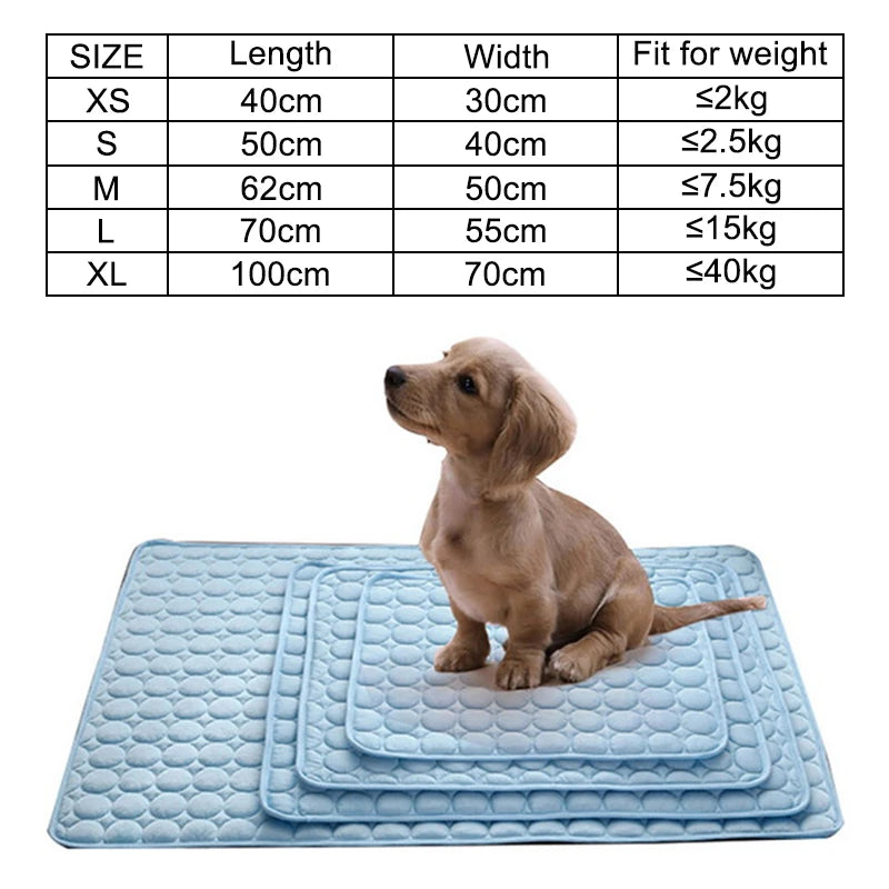 Summer Cooling Pad Mat for Pets